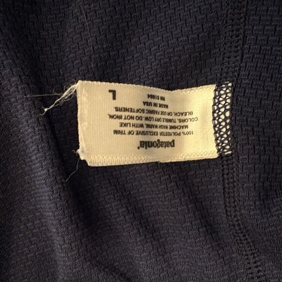 Patagonia Men’s Capilene Baselayer Pants Blue Size Large - Picture 6 of 7